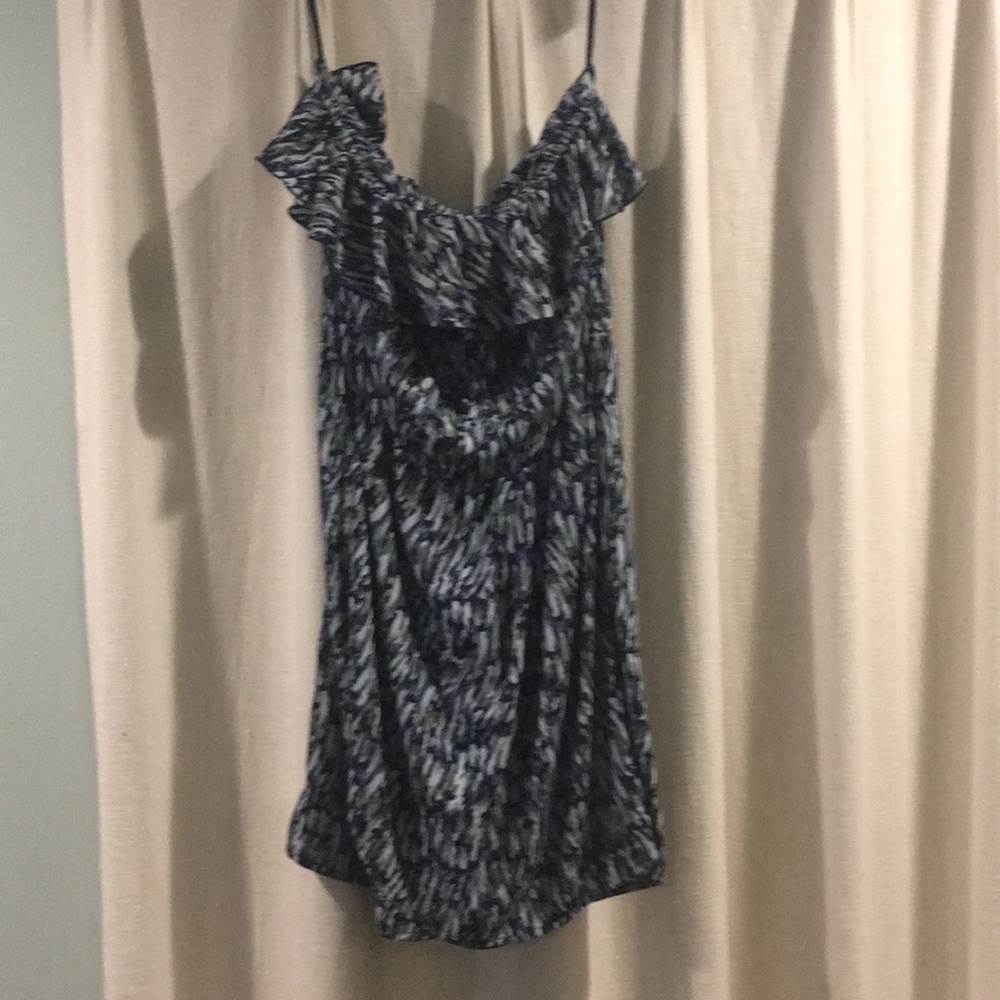 Off the shoulder prints dress
